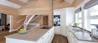 Schönes Haus in Sjusjøen mit Sauna