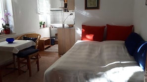 1 quarto, Wi-Fi, roupa de cama