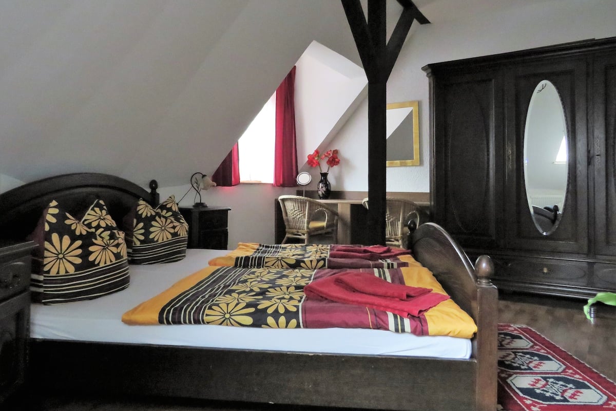 Chambre Double Standard, salle de bains attenante