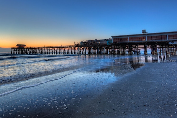 Cocoa Beach Pier (This picture is NOT taken from the condo).