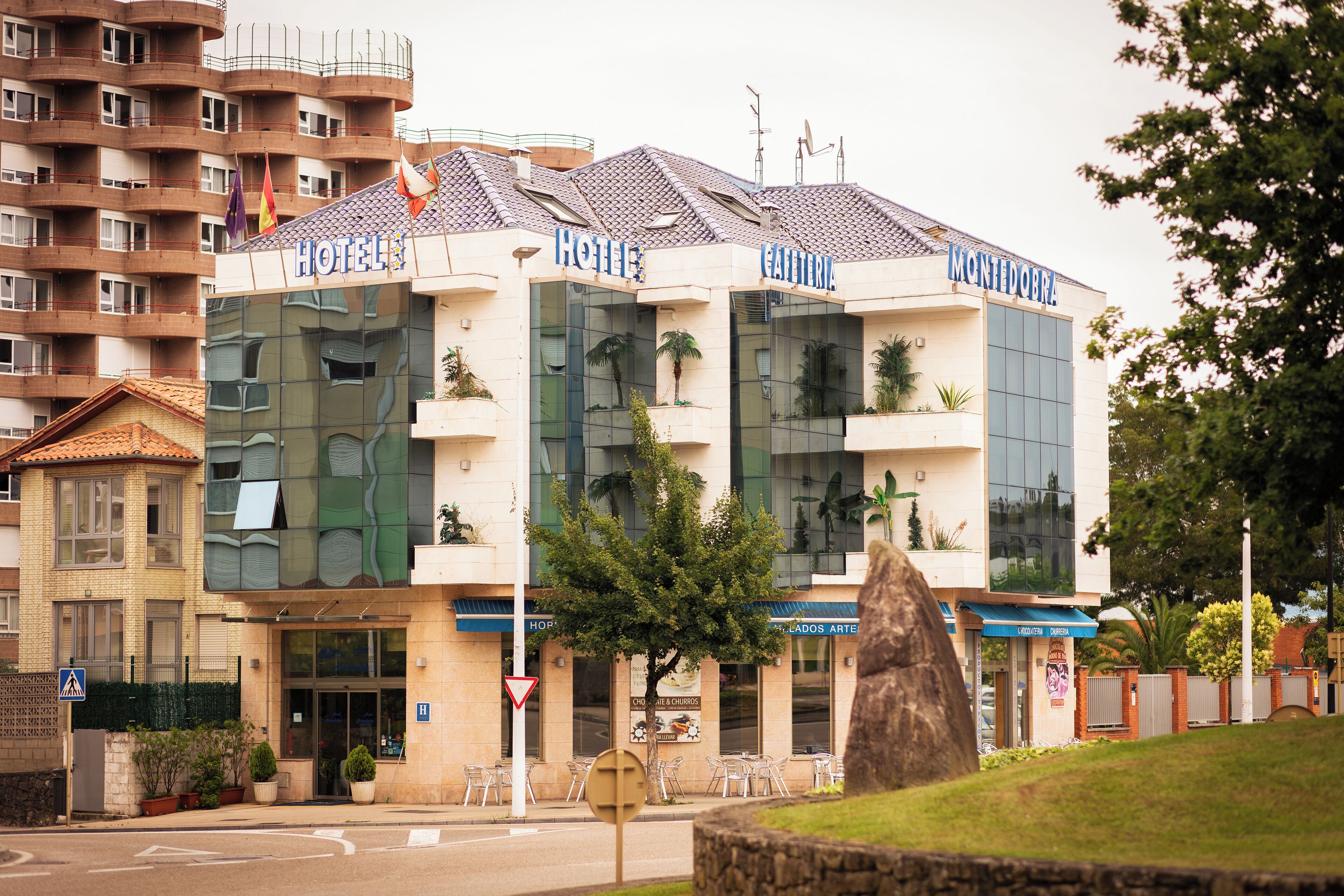 Fassade der Unterkunft