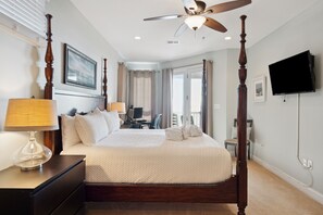 3 bedrooms, desk, blackout drapes, iron/ironing board - Ocean Views & Large Deck - Beach Access Directly Across Street - OPV 201! (Folly Beach)