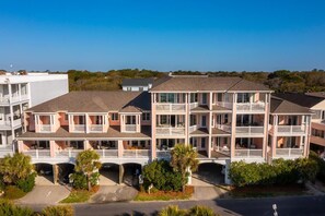 Exterior - Ocean Views & Large Deck - Beach Access Directly Across Street - OPV 201! (Folly Beach)