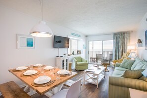 Smart TV, DVD player, books