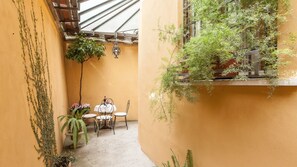 Apartment, 2 Bedrooms | Terrace/patio - Rental In Rome Portico Ottavia Garden (Rome)