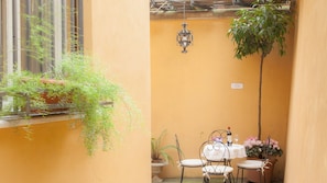 Apartment, 2 Bedrooms | Terrace/patio - Rental In Rome Portico Ottavia Garden (Rome)