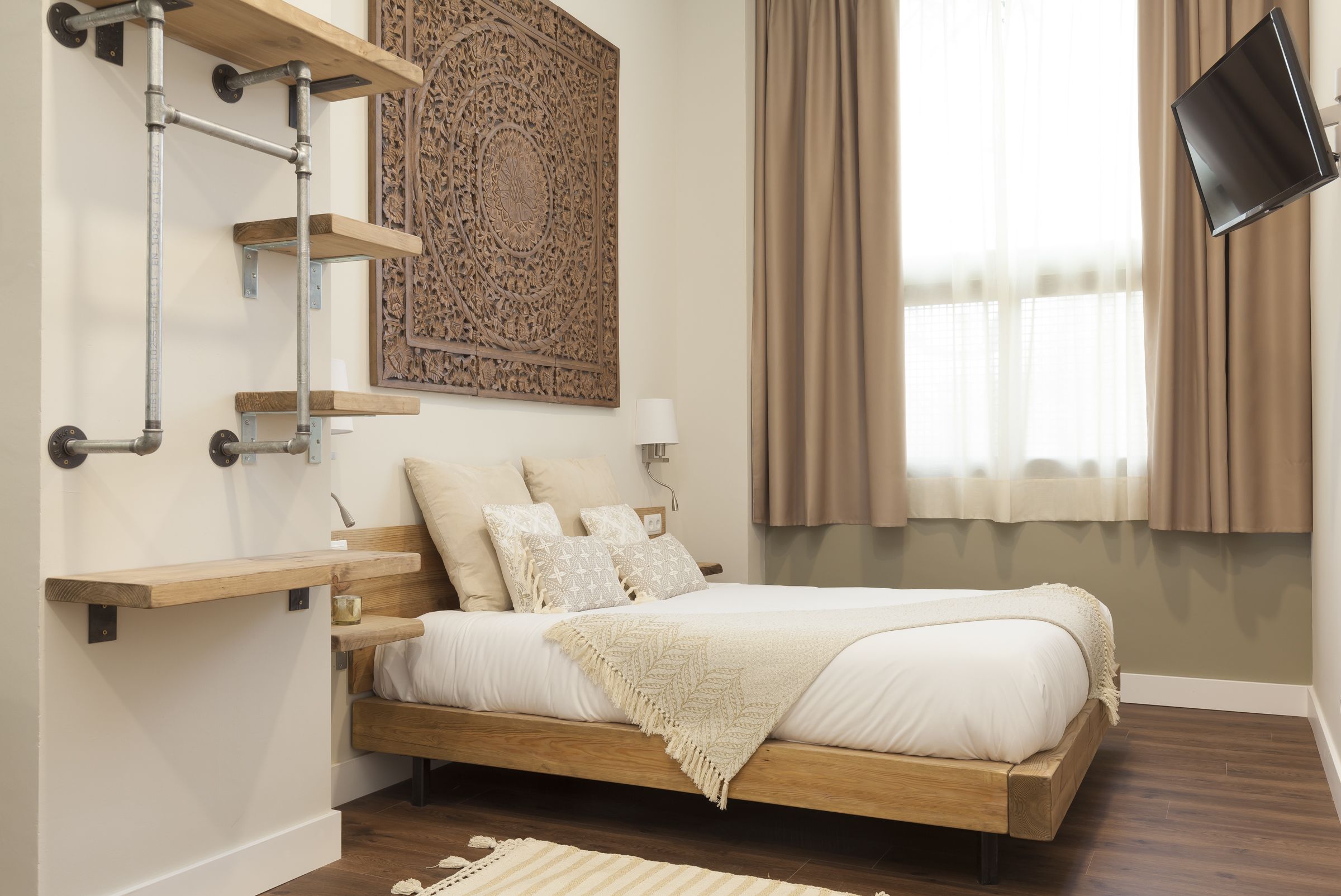 premium bedding, down duvets, individually decorated