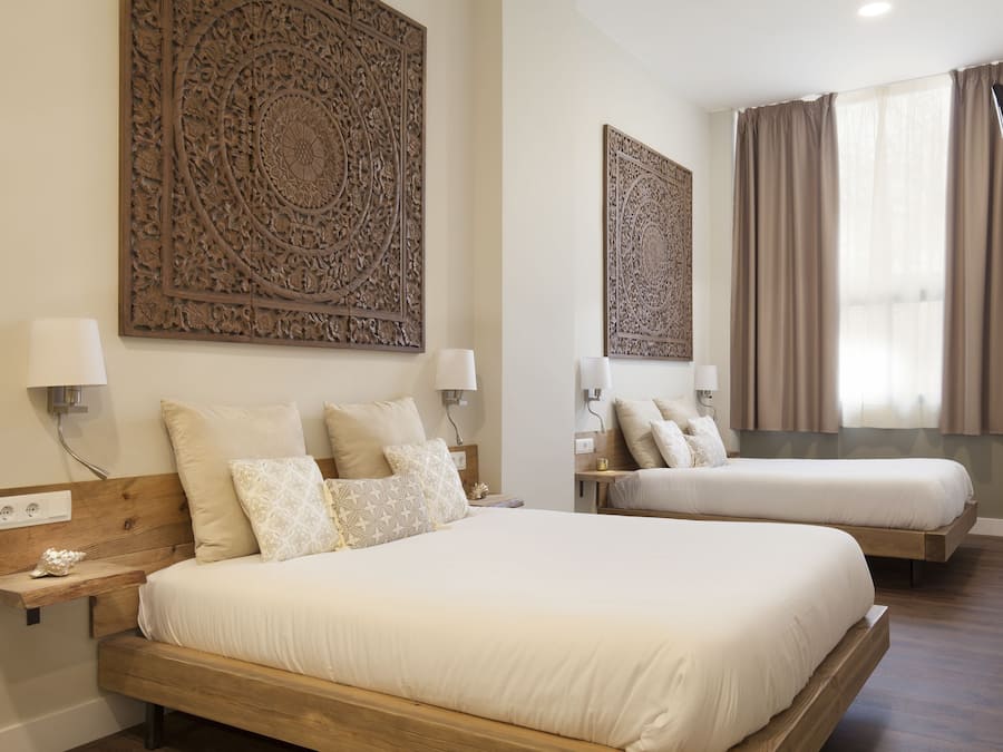 Quadruple Room, Garden Area | View from room