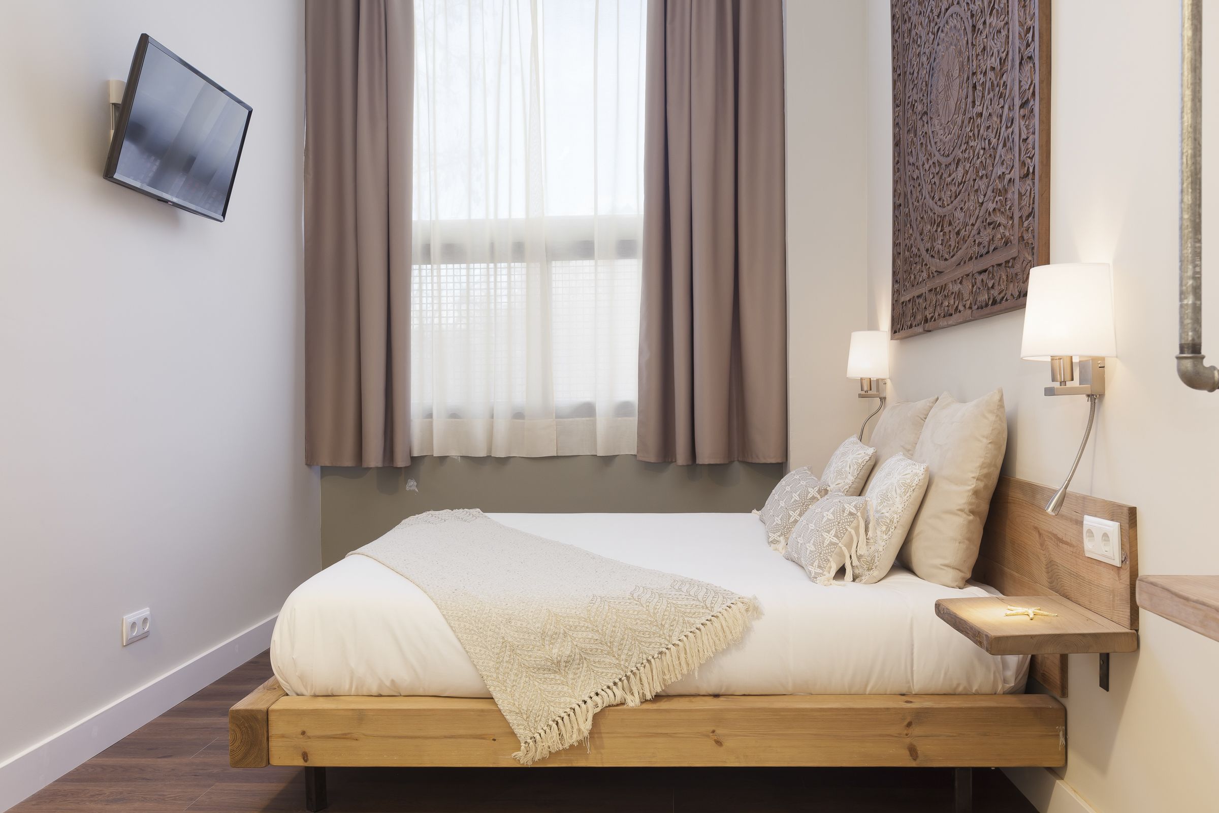 double room, garden area | premium bedding, down duvets, individually decorated