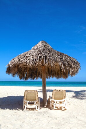 Beach umbrellas