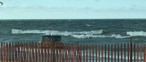 Sun loungers, beach towels