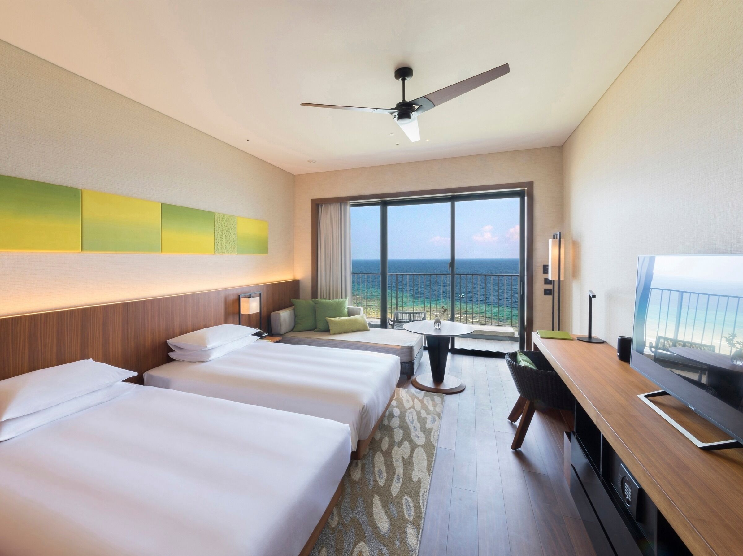 Down comforters, in-room safe, blackout drapes, iron/ironing board