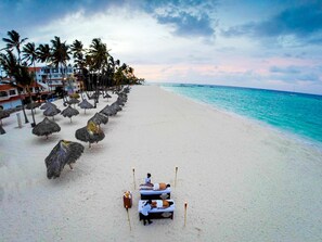 Beach umbrellas