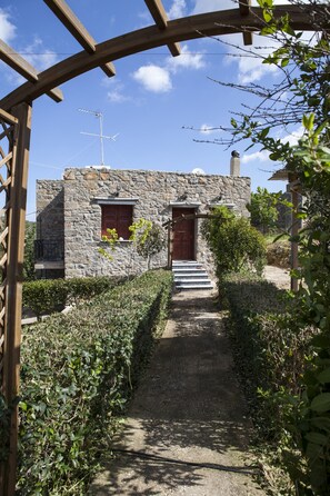 Entrée de l’hébergement