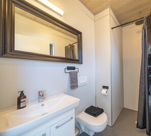 Standard Cottage | Bathroom | Shower, rainfall showerhead, free toiletries, hair dryer