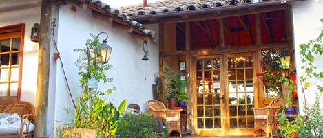 Fassade der Unterkunft