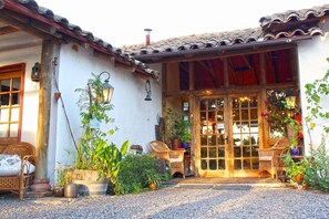 Façade de l’hébergement