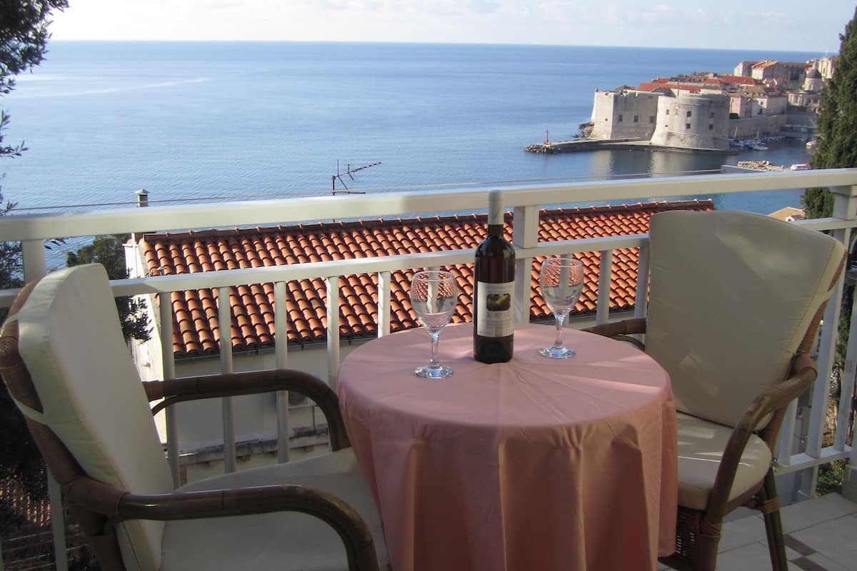 Comfort Apartment, 2 Bedrooms, Balcony, Sea View | Balcony