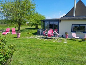 Terrace/patio - New gite 4 people ideally located in Beauval zoo and Loire castles (Choussy)
