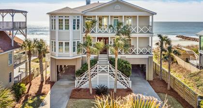 Oceanfront luxe sur Folly Beach, Animaux acceptés