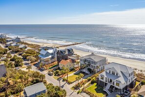 Exterior - Pet friendly, Luxury Oceanfront home on Folly Beach (Folly Beach)