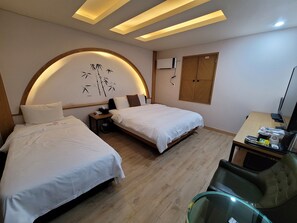 Kamar Standar, Beberapa Tempat Tidur | Meja kerja, ruang kerja ramah laptop, dan Wi-Fi gratis