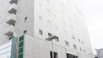 Façana frontal de l'allotjament