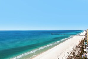 Na praia 