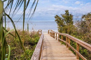 Beach nearby