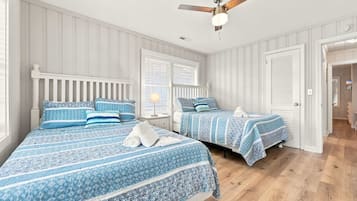 5 bedrooms, WiFi, bed sheets