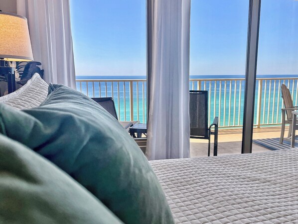 2 bedrooms, memory foam beds, iron/ironing board, WiFi