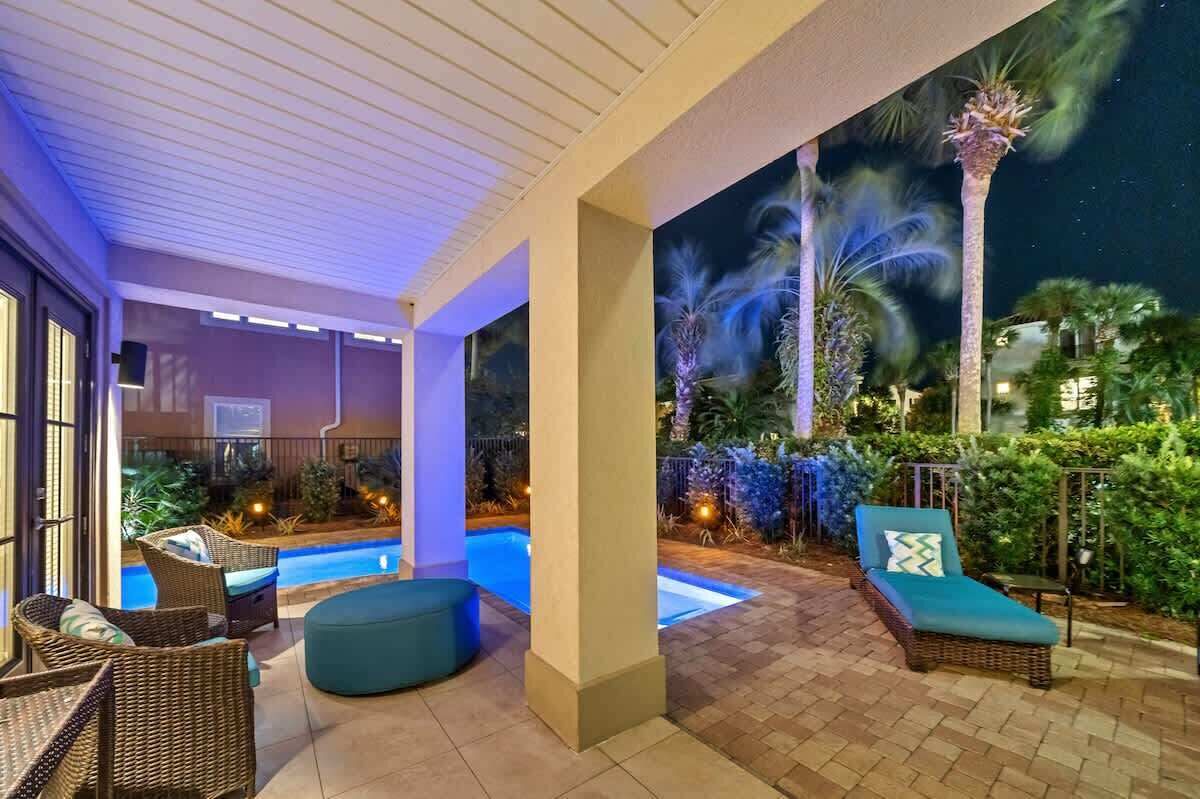 Et oppvarmet basseng