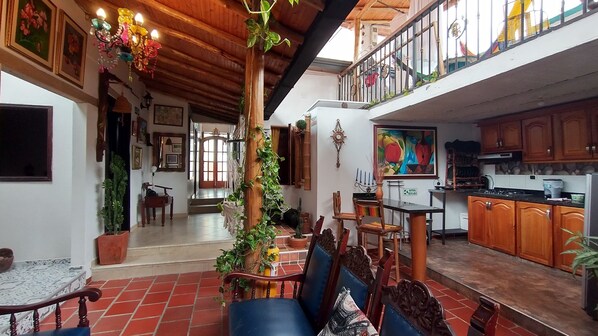 Área de sala de estar