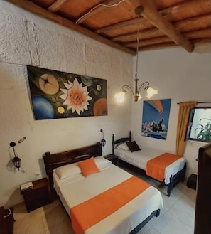 Standard Shared Dormitory, 1 Double Bed, Shared Bathroom | Individually decorated, iron/ironing board, free WiFi, bed sheets