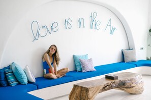 Sitzecke in der Lobby