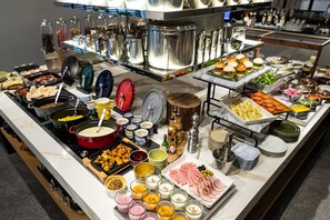 Dagelijks ontbijtbuffet (JPY 2000 per persoon)