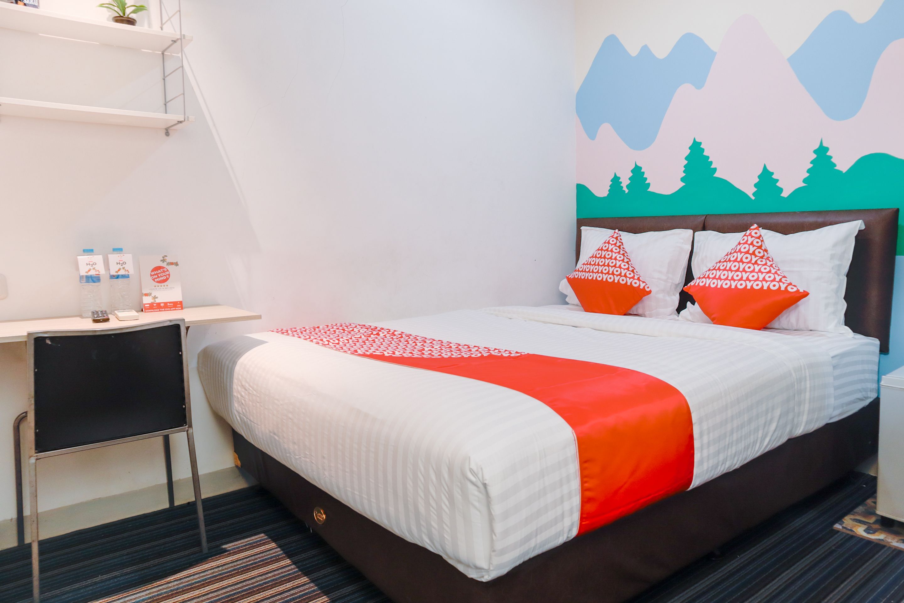 1 habitación, escritorio, wifi gratis y ropa de cama 