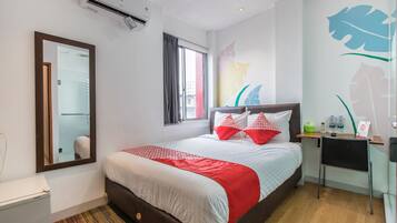 Deluxe-Doppelzimmer | 1 Schlafzimmer, Schreibtisch, kostenloses WLAN, Bettwäsche