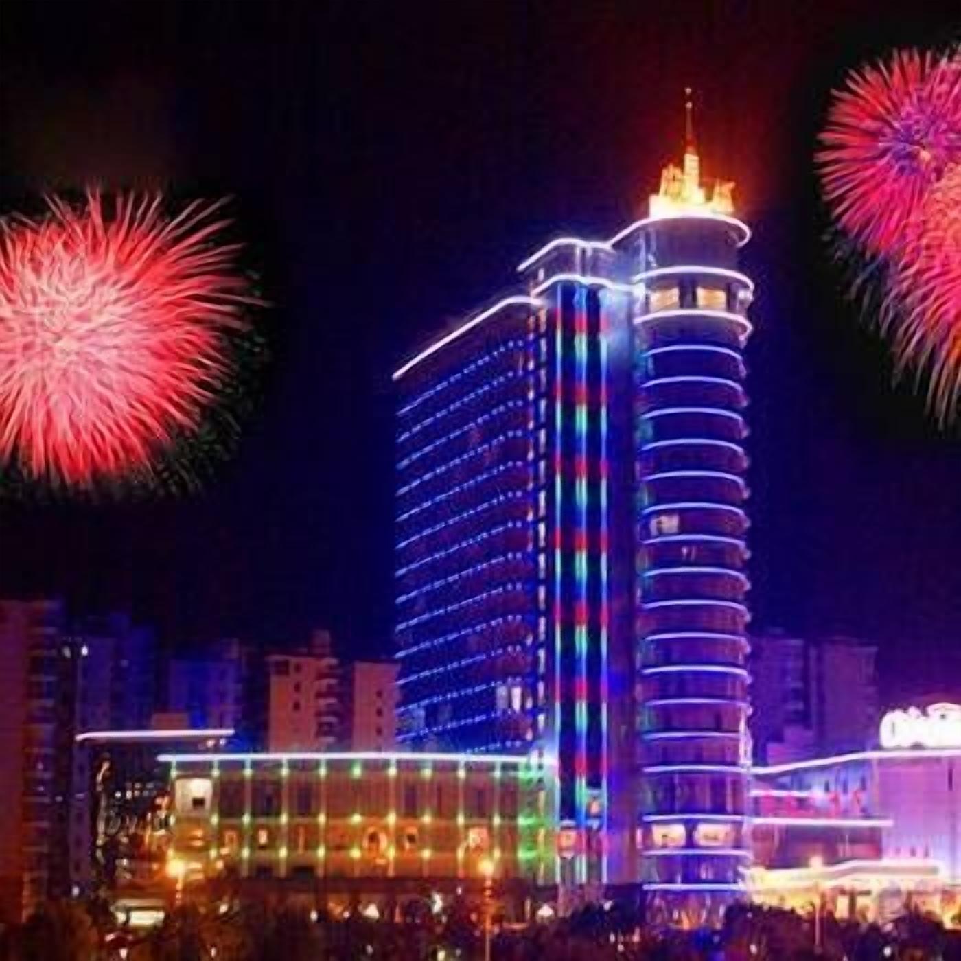 Façade de l’hébergement - soirée/nuit