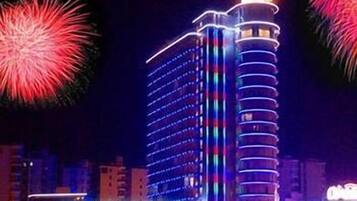 Front of property - evening/night