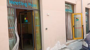 Facciata della struttura