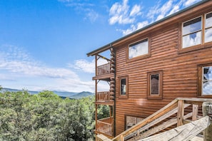 Cabin, 3 Bedrooms | Exterior - Extravagant View 3 Bedrooms 3 Bathrooms Cabin (Sevierville)