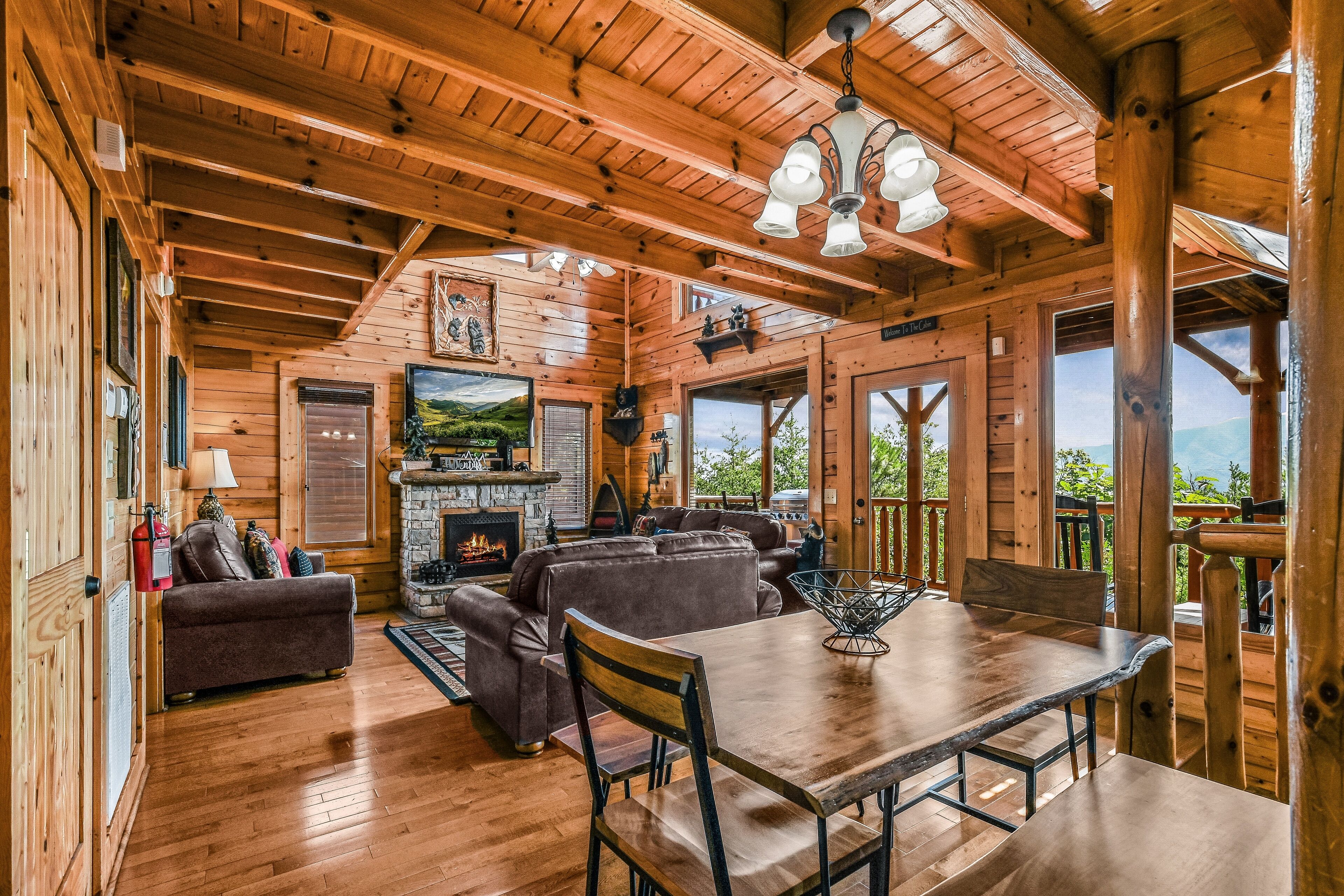 Cabin, 3 Bedrooms | Interior