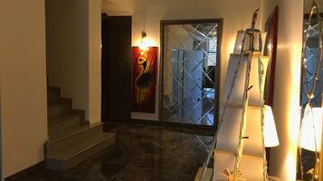 Interior entrance