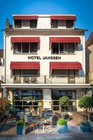 Fassade der Unterkunft