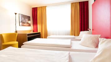 Family Room | In-room safe, desk, soundproofing, iron/ironing board