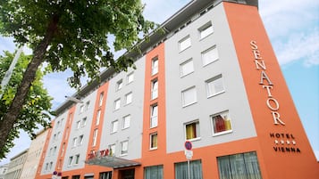 Fassade der Unterkunft