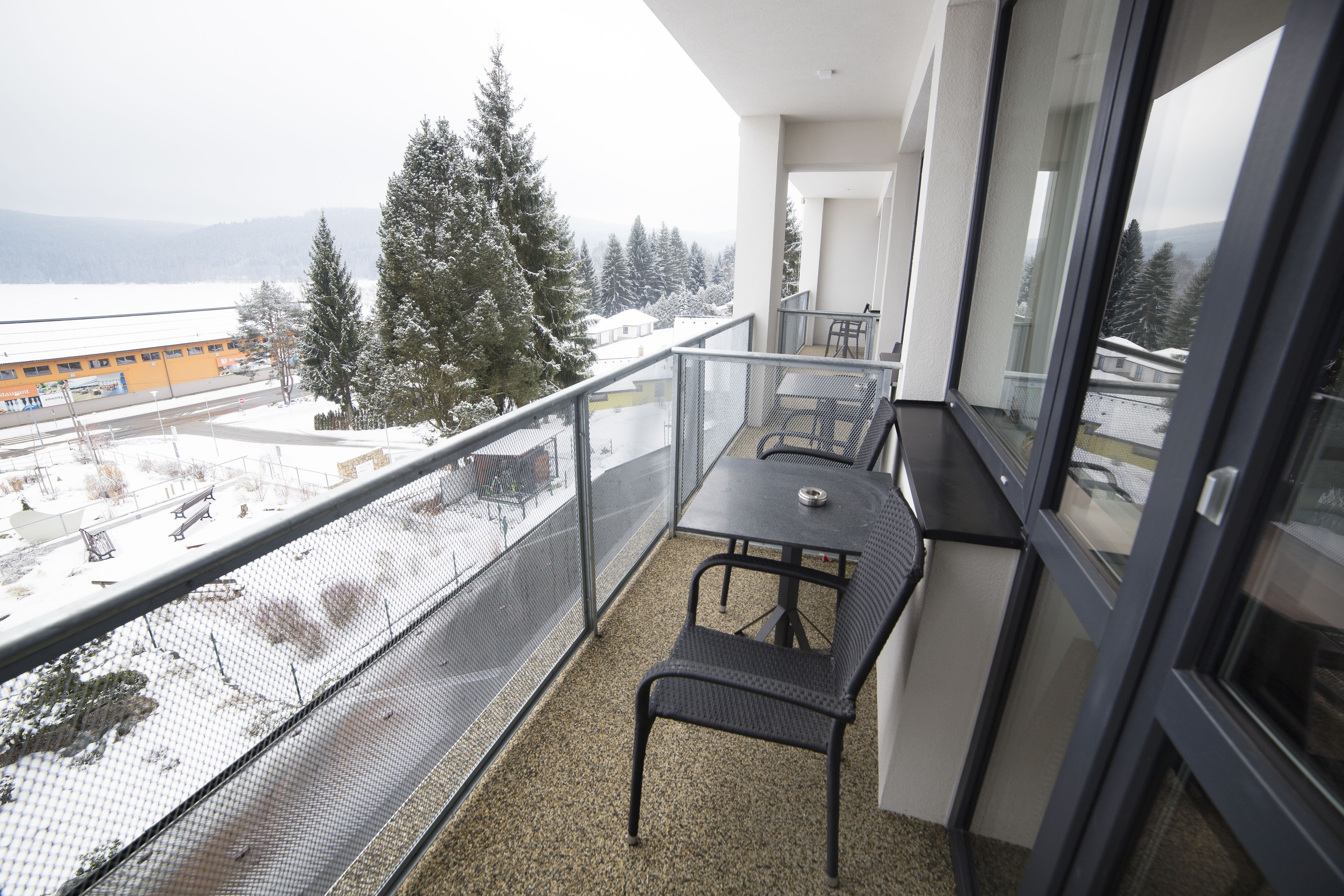 double room, lake view (balcon) | balcony