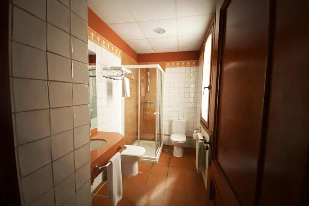 free toiletries, bidet, towels