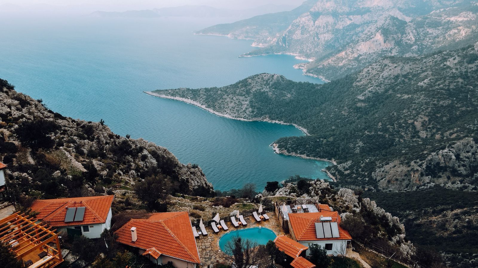 숙박 시설 구내